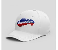 Šiltovka REPUBLIKA - biela