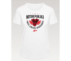 Športové dámske tričko MOTOREPUBLIKA